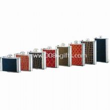 leather-wrapped Hip Flask images