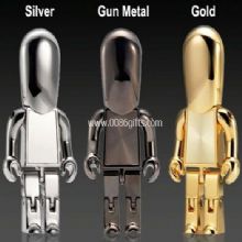 Robot kovový usb flash disk images