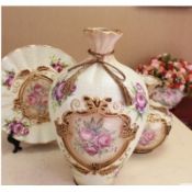 European style ceramic vase decor 3 items images