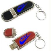 Password Protection Leather USB Flash Disk images