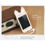 Lovely Ko Ko Cat Stylish Silicon Case for iPhone4&4s-Multi Colors images