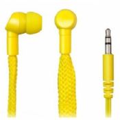 Shoe lace 3.5mm ear earphone images