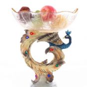 Peacock fruit tray images
