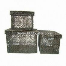 100% Natural Seagrass Storage Basket images