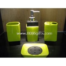 Fashionable ultra - temperature hotel Ceramic Bath Accessories set images