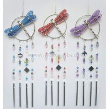 Wind chimes stained glass Decorative Garden Stakes images