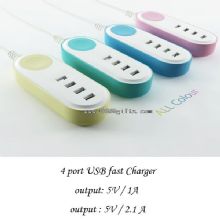 4-Port USB Wall Charger images