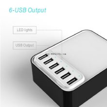 6 ports micro usb travel charger images
