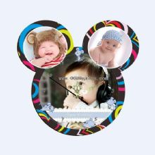 Animal Shaped Hardboad Clock images