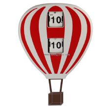 Balloon Shape Flip Wall Clock images