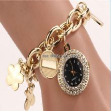 Armbånd ur med krystal smykker images