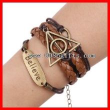 Believe Engraved Metal Bracelet images