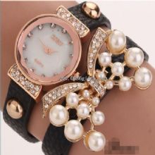Black fashion jewelry quartz bracelet watches images