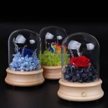 Bluetooth speaker with flesh flower images