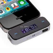 Car fm transmitter with built-in battery images