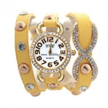 Cow Leather Wrap Fashion Watch images
