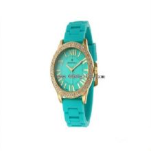 Crystal Bezel Silicone Watch images