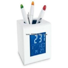 Digital clock with holder images