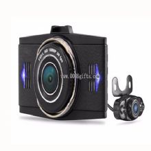 Dual lens car DVR blac box images