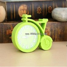 Funny bicycle design alarm clock images