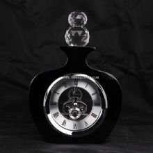 Glass desktop clock images
