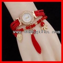 Handmade Cotton Rope Quartz Watch images
