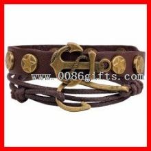 Handmade Latest Leather Stud Bracelet images