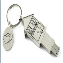 House shape usb flash drive images