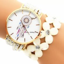 Leather quartz watch images