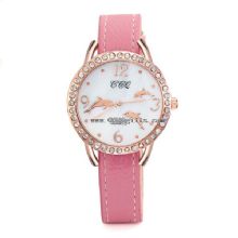 Leather Quartz Watches Dolphin images