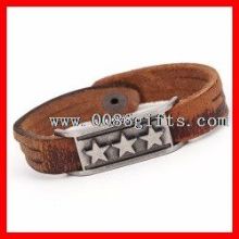 Læder armbånd images