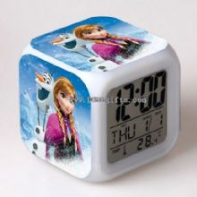 LED 7 Colors Change Glowing Clock images