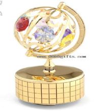 Metal Crystal Ball Music Box images
