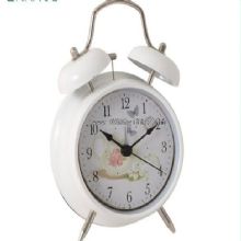 metal twin bell alarm clock images