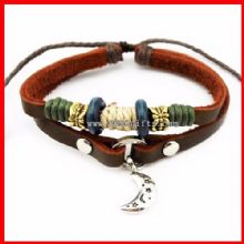 Silver Moon Charm Bracelet images