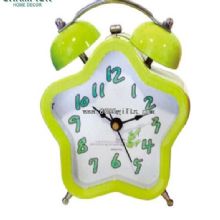 Star shape alarm clock twin bell images