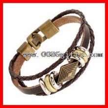 Vintage Leather Bracelet Charm images
