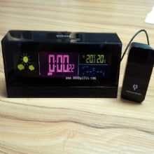 Wireless weather station clock images