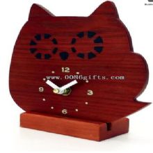 Wood clock animal images