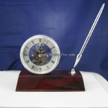 Wooden desk clock images