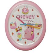 8 inch childrens plastic cartoon wall clock images