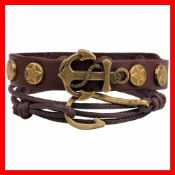 Handmade Latest Leather Stud Bracelet images