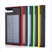 Solar power bank menu holder images