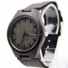 Schwarze Farbe Holz Armbanduhren images