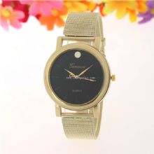 Goldenes Netz Gürtel Armbanduhr images