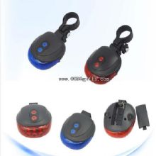 5LED+2 laser bicycle tail laser bike light images
