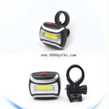 Battery powered bike COB led bike light images