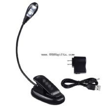 LED Flexible Clip On Book Reading Bright Light images