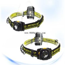 1 LED high brightness sensor plastic head lamp images