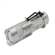 3W adjustable focus zoom LED flashlight images